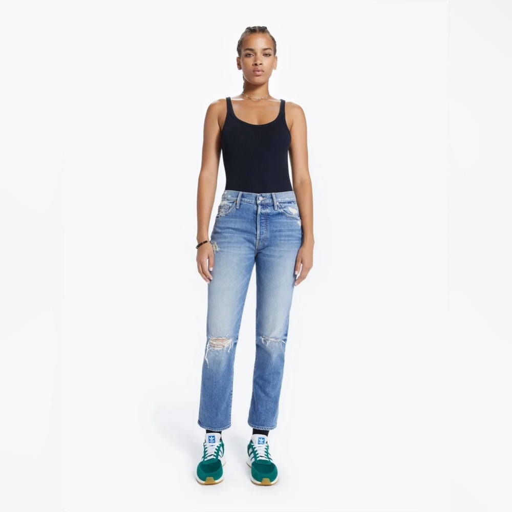 mother jeans the trickster ankle
